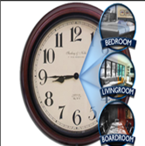 Spy wall Clock Camera